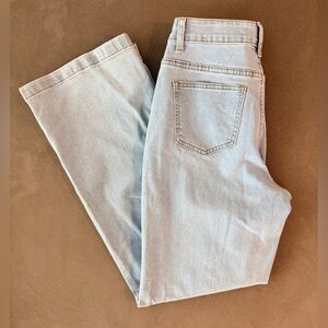 Light Blue Flare & Wide Leg Jeans